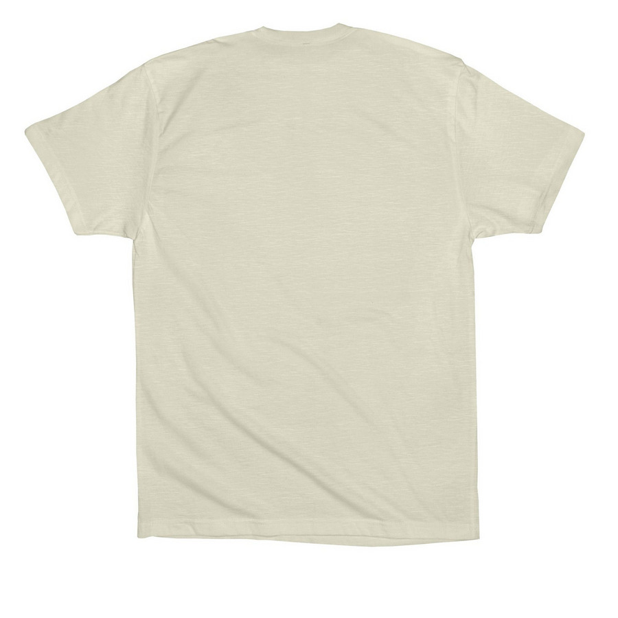 Thank You for Spaying & Neutering, a Natural Premium Cotton Tee (back-view)