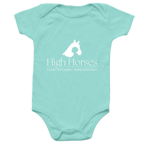 Onesies to support High Horses!, a Chill Infant Onesie