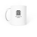 Consent Sounds Like, a White Coffee Mug (back-view)
