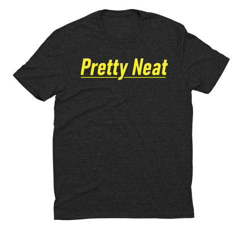 Pretty Neat Gear, a Space Black Allmade Eco Triblend Unisex Tee
