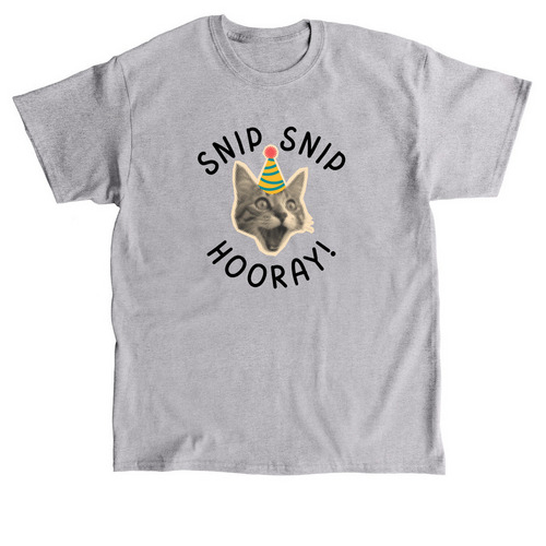 LCHS Snip Snip Hooray! Shirt, a Sport Grey Classic Unisex Tee