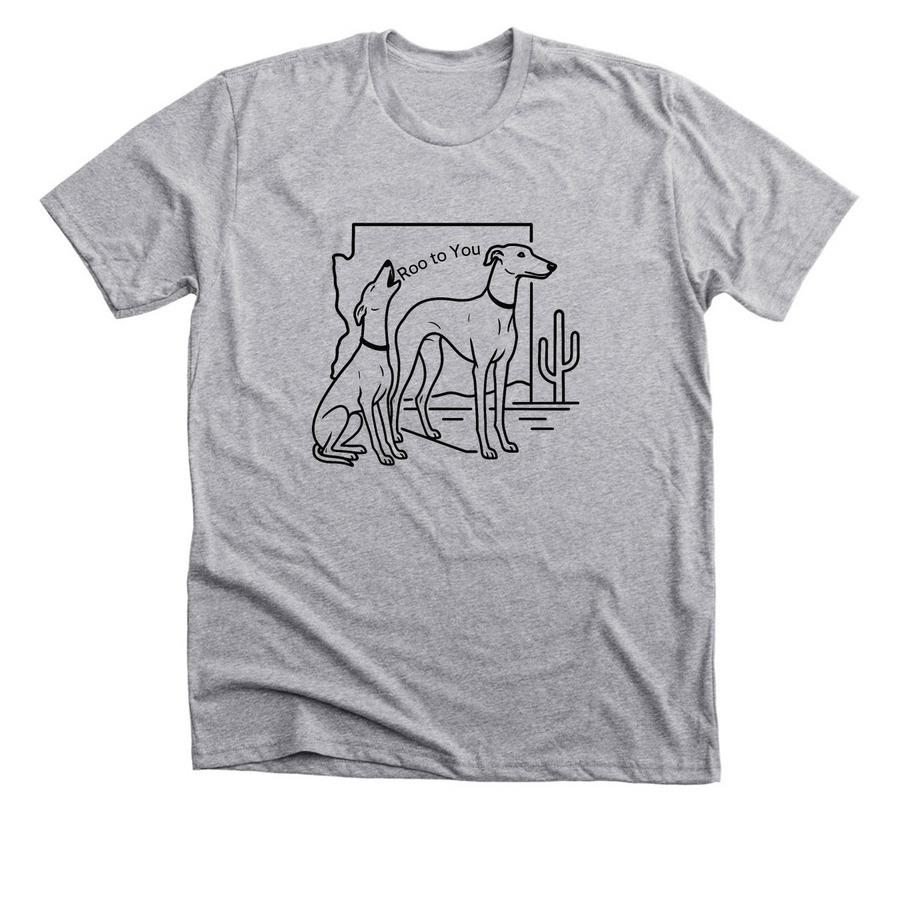 Roo to You, a Athletic Heather Premium Unisex Tee