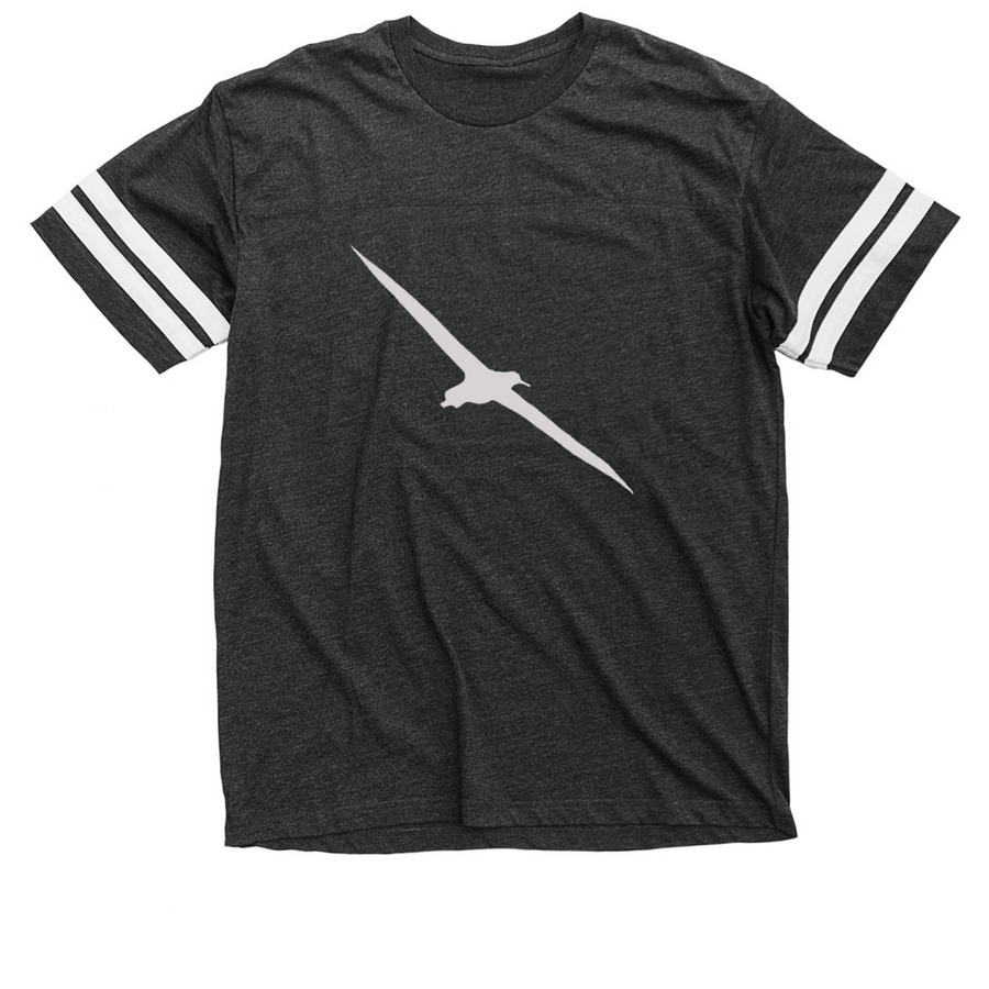 M?l? Paradise, a Vintage Smoke / White Football Jersey Tee