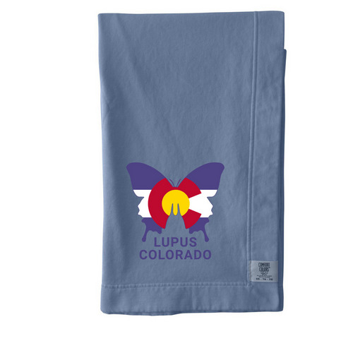 Lupus Colorado Blanket, a Blue Jean Comfort Colors Blanket