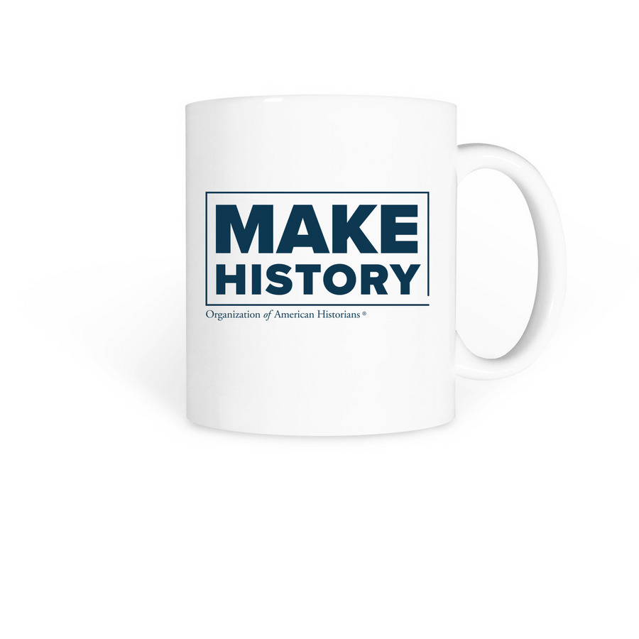 Make History Mug, a White Coffee Mug