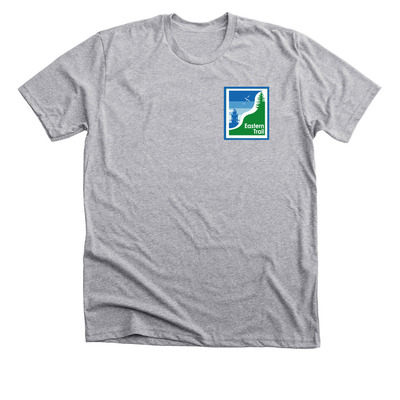 The Eastern Trail, a Athletic Heather Premium Unisex Tee