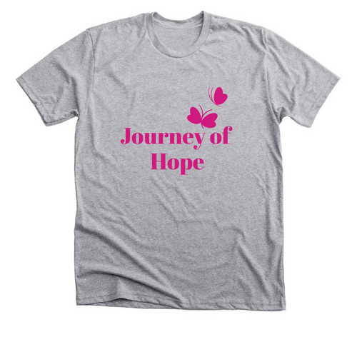 Journey of Hope, a Athletic Heather Premium Unisex Tee