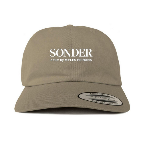 Sonder Merchandise&nbsp;, a Khaki Printed Classic Baseball Cap