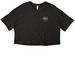 Women's "Udenberg Garage" Cropped Tee, a Black Women?s Cropped Cotton Tee