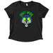 Wolf Pack, a Space Black Allmade Eco Triblend Women?s Scoop Neck Tee