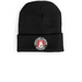 CCR Logo Hat, a Black Cuffed Beanie