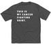 Cancer Fighting Athletic Shirt, a Iron Grey Heather Classic Performance Tee