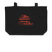 2026 Membership Month - totes, a Black Large Organic Cotton Tote Bag