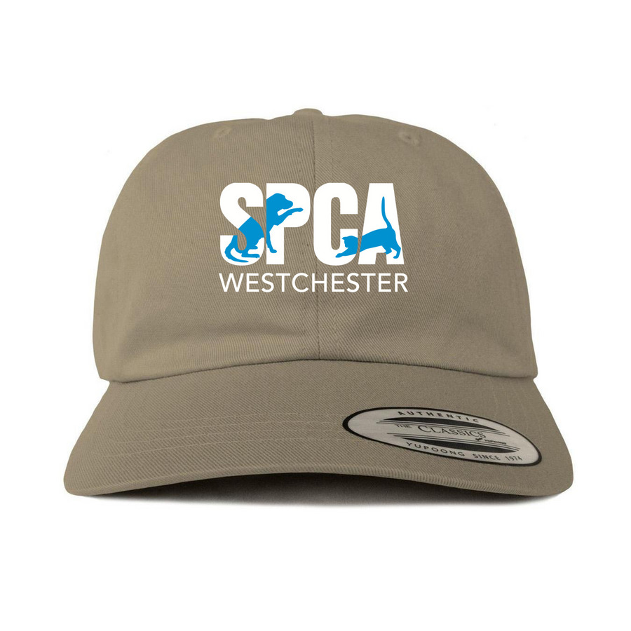 Logo Baseball Hat, a Khaki Printed Classic Baseball Cap
