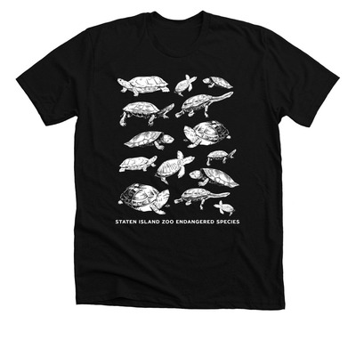 Staten Island Zoo Endangered Species Day, a Solid Black Blend Premium Unisex Tee
