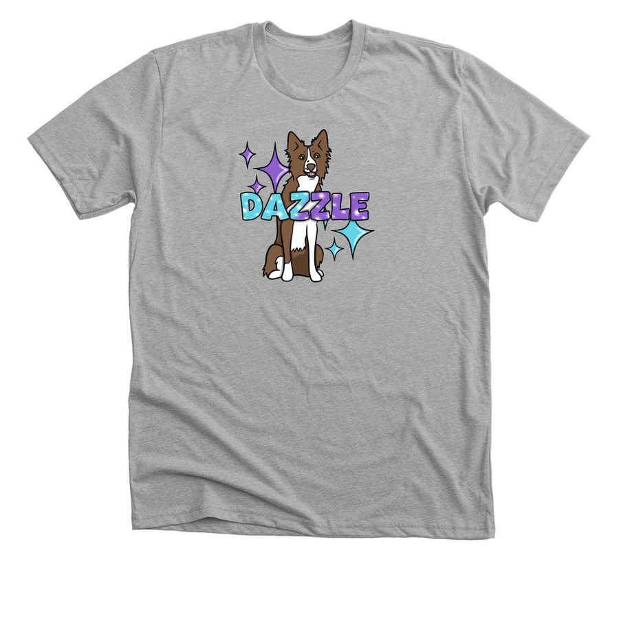 Dazzle cartoon, a Athletic Heather Premium Unisex Tee