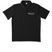 Inspired Riding?, a Black Unisex Performance Polo