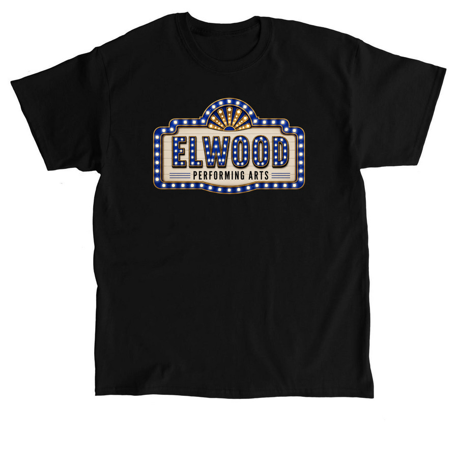 Elwood Performing Arts, a Black Classic Unisex Tee
