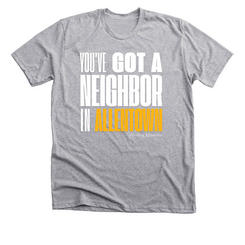 You've Got a Neighbor in Allentown, a Athletic Heather Premium Unisex Tee