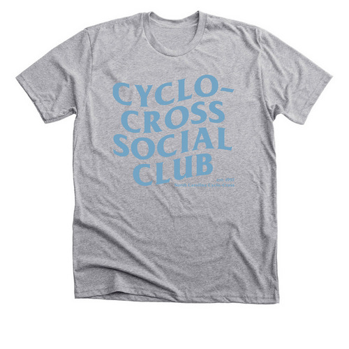 NCCX Social Club, a Athletic Heather Premium Unisex Tee