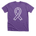 Walk to End Alzheimer's&nbsp;, a Heather Team Purple Premium Unisex Tee
