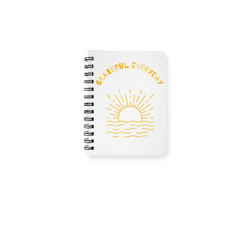 Grateful Everyday, a White Spiral Notebook