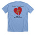 LCC-SST Fix Broken Hearts, a Heather Carolina Blue Premium Unisex Tee (back-view)