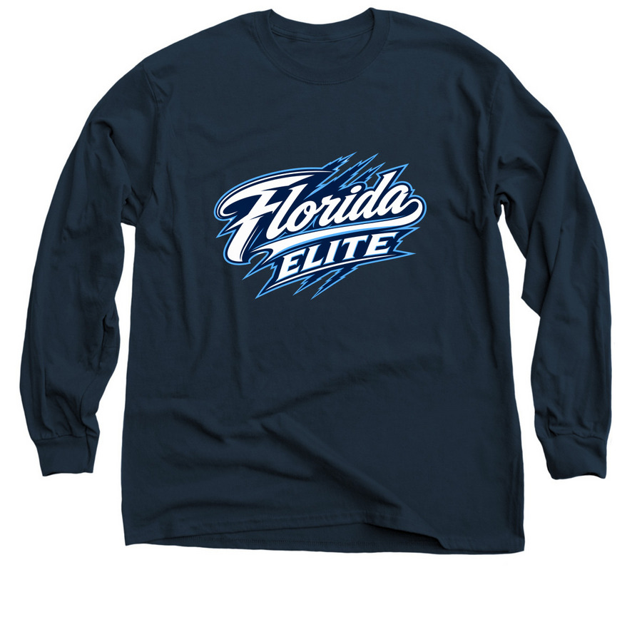Florida Elite - Limited Edition, a Navy Classic Long Sleeve Tee