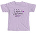 I Believe Survivors (English), a Orchid Comfort Colors Unisex Tee
