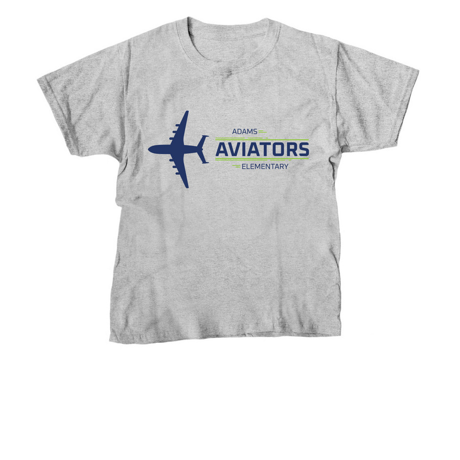 Aviator Soar: Youth, a Sport Grey Youth Unisex Tee