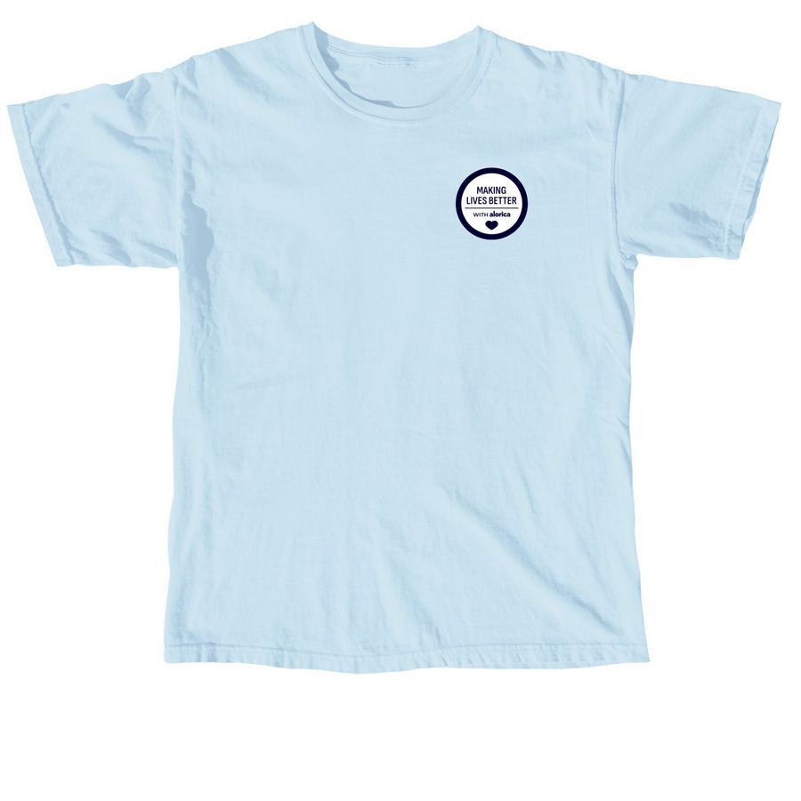 Icon MLBA, Together in Blue & White, a Chambray Comfort Colors Unisex Tee