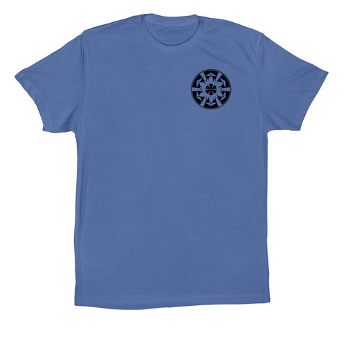 Ocean Declination, a Columbia Blue Premium Cotton Tee