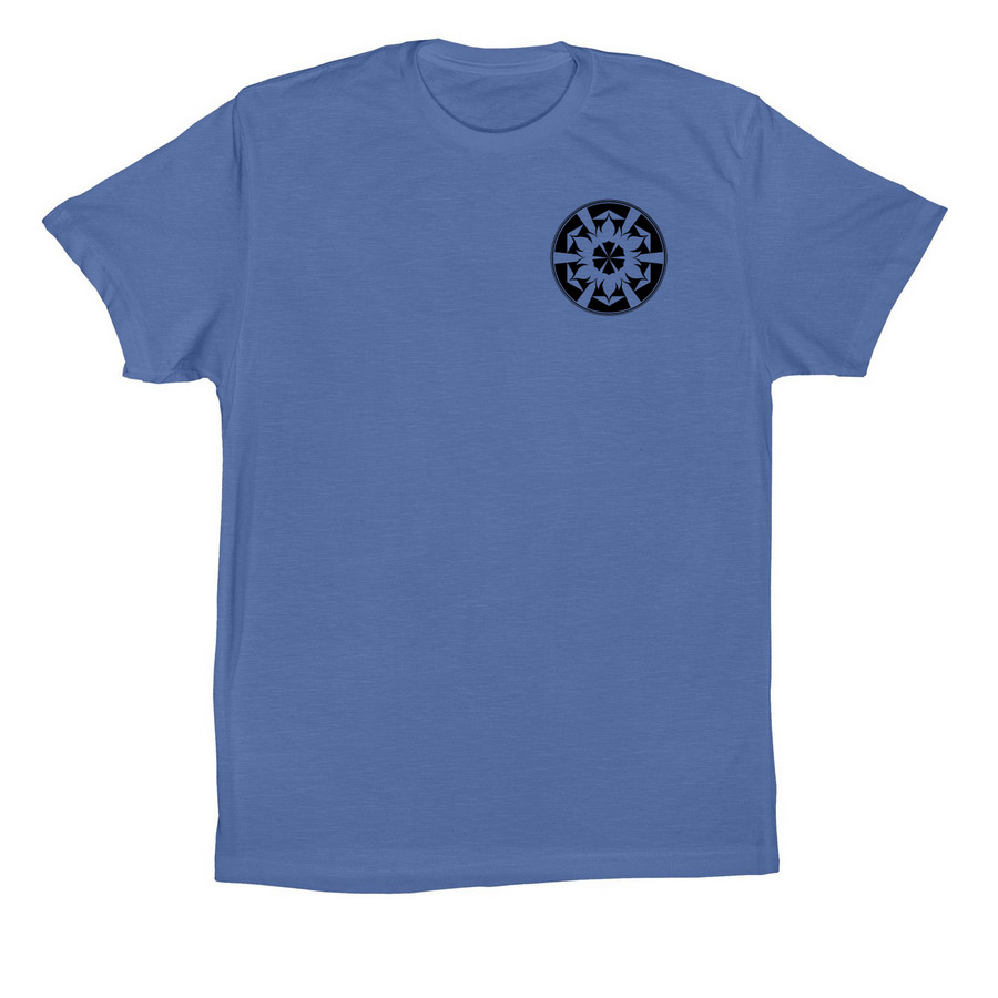 Ocean Declination, a Columbia Blue Premium Cotton Tee