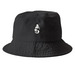 NWFest 2026: Headwear! Simple Silken B&W, a Black Printed Bucket Hat