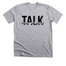 Talk About YO Stuff!, a Athletic Heather Premium Unisex Tee