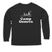 Nighttime Geneva, a Vintage Black Triblend Long Sleeve Tee
