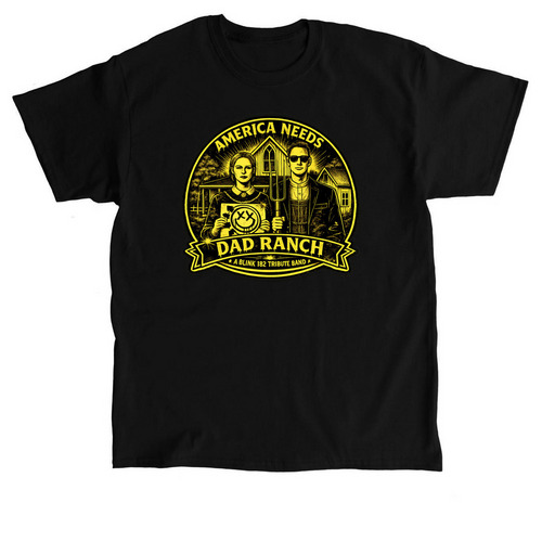 Dad Ranch, a Black Classic Unisex Tee