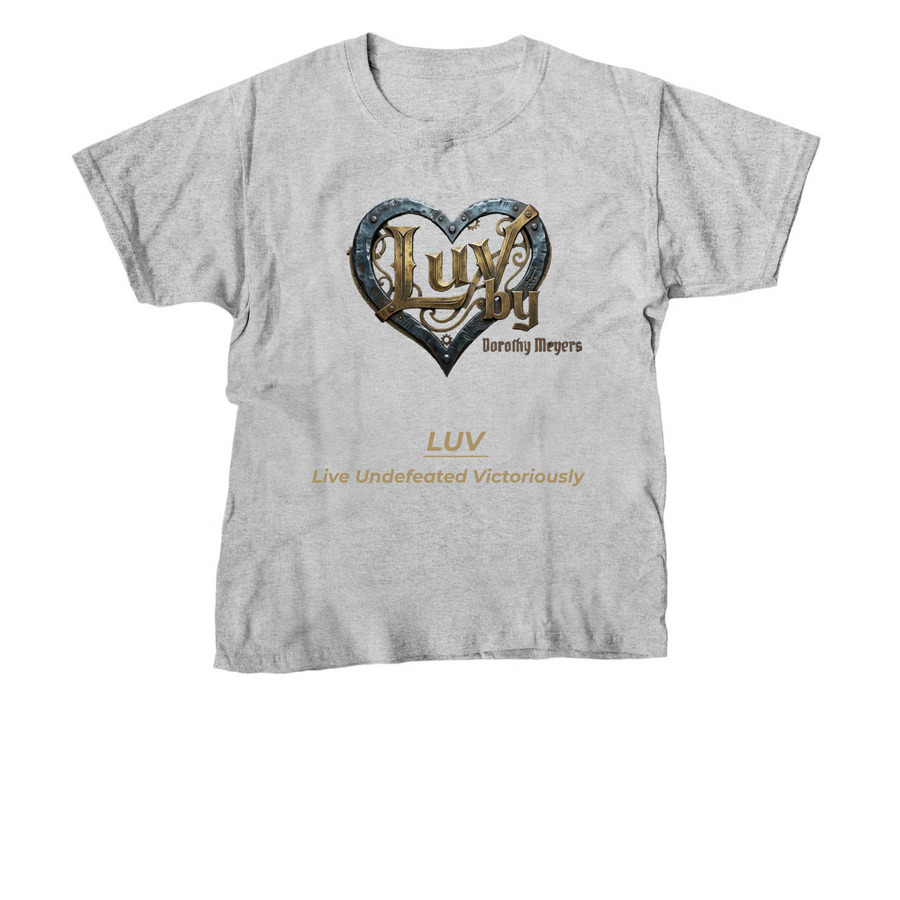 LUV MOTIVATIONAL QUOTE SERIES&nbsp;, a Sport Grey Youth Unisex Tee