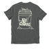 Let's Go Compost, a Terrain Grey Allmade Organic Cotton Unisex Tee (back-view)