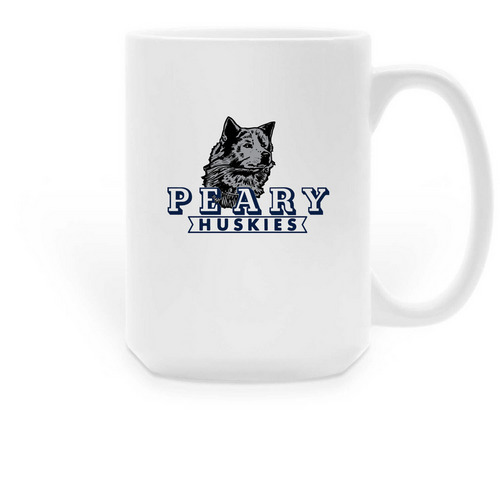Husky Mugs, a White Large Coffee Mug