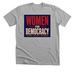Women for Democracy, a Athletic Heather Premium Unisex Tee