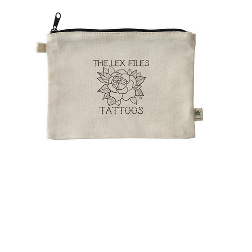 Tattoo pouch&nbsp;, a Natural 9"x7" Hemp Blend Pouch