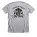 volunteer, a Athletic Heather Premium Unisex Tee (back-view)