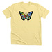 Butterfly Swirls Colorful Butterfly Shirts ?, a Heather Yellow Gold Premium Unisex Tee