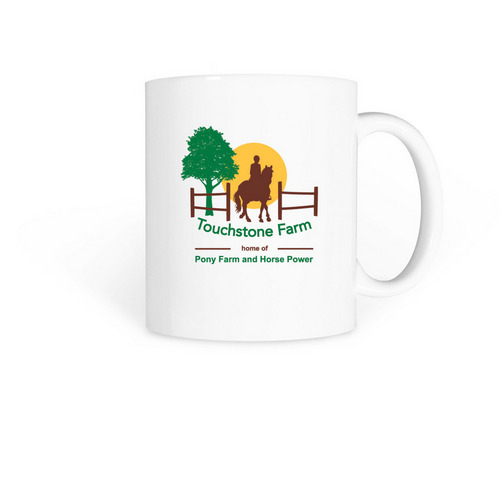 Touchstone Farm Mug, a White Coffee Mug