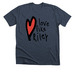 Love Like Riley: Adult/Youth&nbsp;, a Heather Midnight Navy Premium Unisex Tee