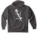 Wissahickon Map Shirt (Cozy Edition), a Pepper Comfort Colors Pullover Hoodie