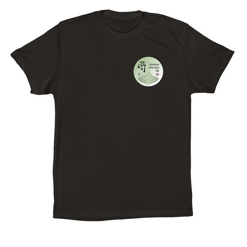 2026 IBC, a Black Premium Cotton Tee