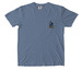 WWCC X KNGDMCO - HB PELI BLUE, a Blue Jean Comfort Colors Pocket Tee