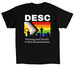 DESC Pride 2023-Tee, Sweater, or Hoodie (v.2), a Black Classic Unisex Tee (back-view)
